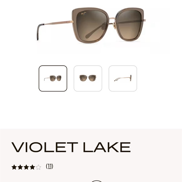 MAUI JIM VIOLET LAKE luxury elite sunglasses NEW w tags - never worn. - Picture 4 of 11